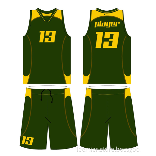 Wholesale Custom Sublmation Sports Team Basketball Uniform